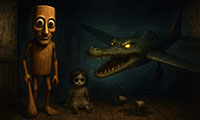 Image Bombardino Crocodilo terror jumpscare