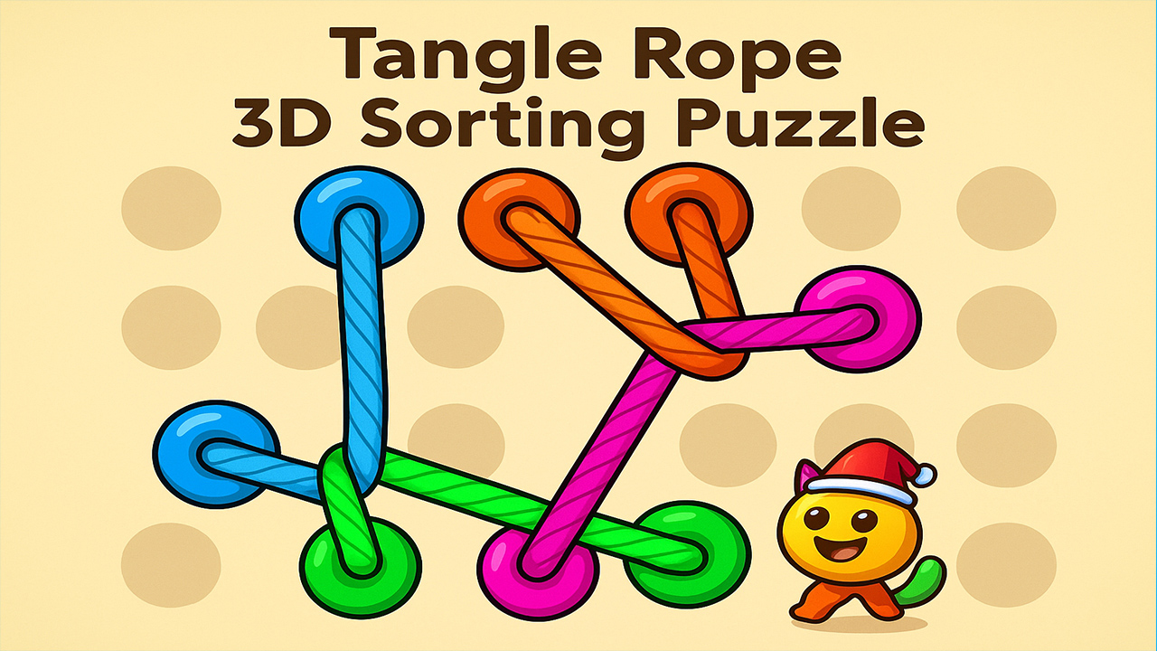 Image Hazel Tangle Rope 3D: Sorting Puzzle